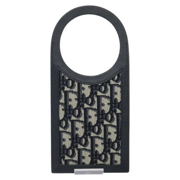 Christian Dior Trotter Canvas Door Knob Plate Navy Auth - Picture 12 of 16